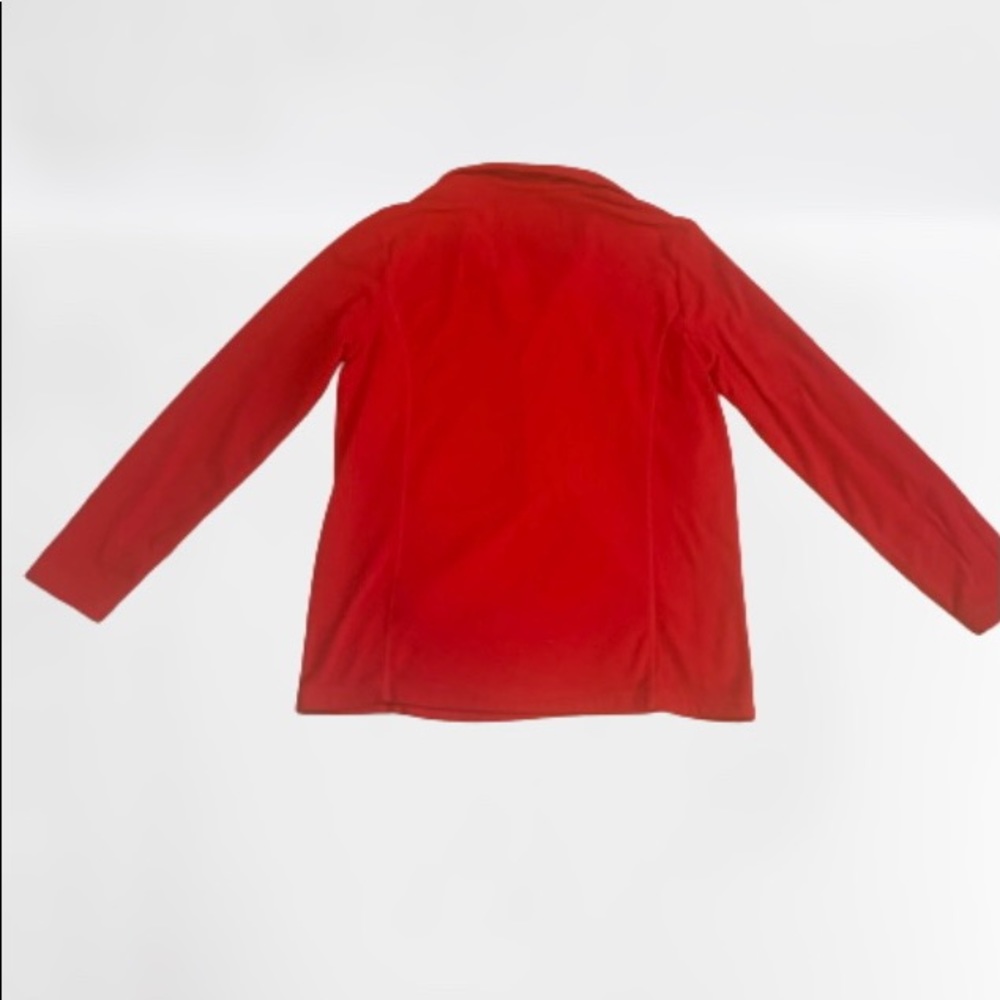 Lands’ End Pull-Over Red Sweatshirt Size Medium. Brand New Never Been Worn. - Picture 2 of 3